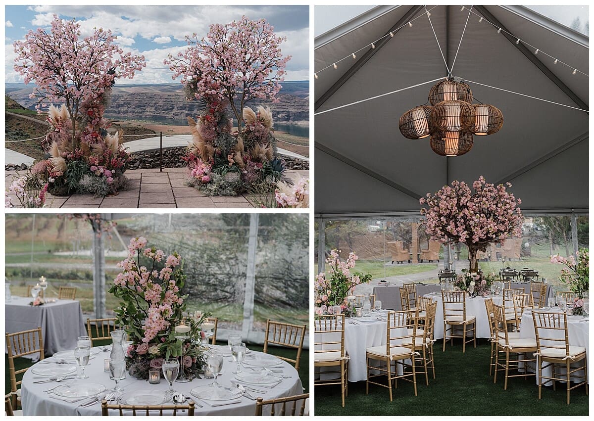 Washington winery wedding venue Sagecliffe Resort