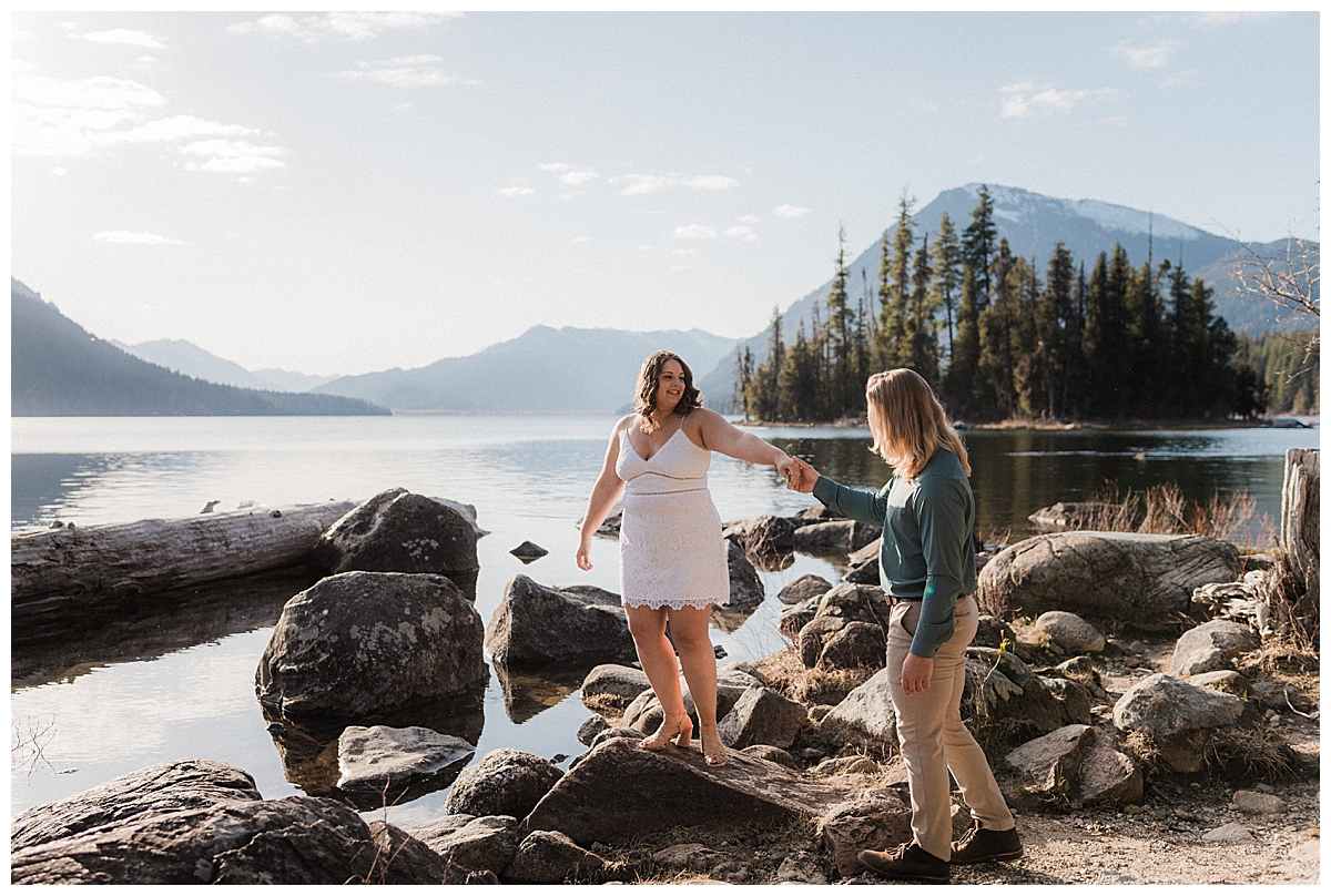 Lake Wenatchee Leavenworth Engagement Session