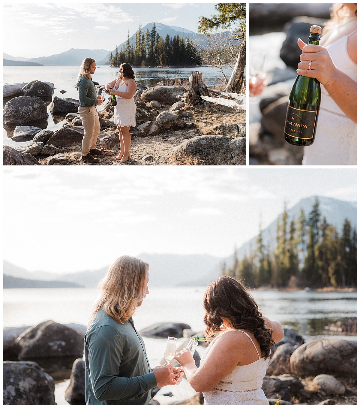 Lake Wenatchee Leavenworth Engagement Session