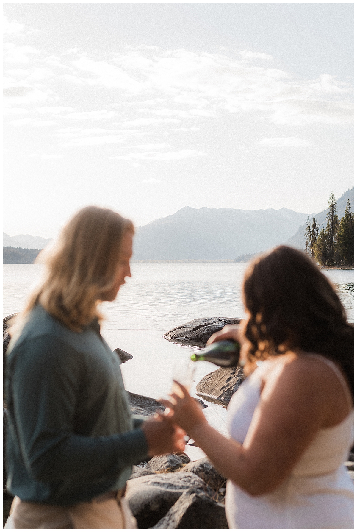 Lake Wenatchee Leavenworth Engagement Session