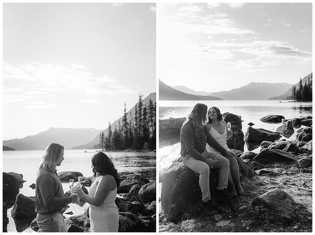 Lake Wenatchee Leavenworth Engagement Session