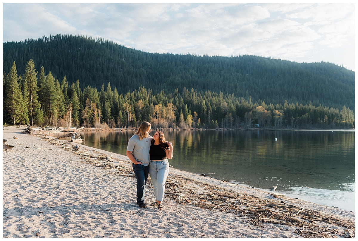 Lake Wenatchee Leavenworth Engagement Session