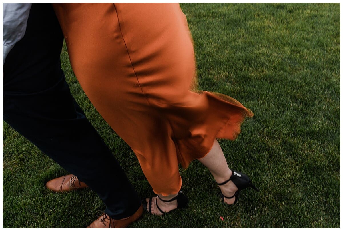 Playful engagement photos in the vineyards at a Chelan winery
